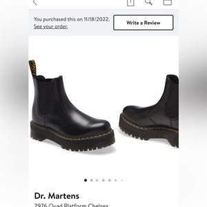 Barely worn Doc Martens